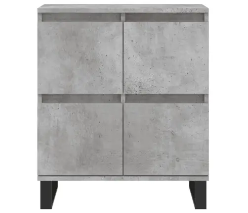 Kumodes, 2 Gab., Betona Pelēkas, Inženierijas Koks Vidaxl Kumodes, 2 Gab., Betona Pelēkas, Inženierijas Koks Vidaxl