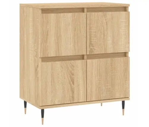 Kumodes, 3 Gab., Ozolkoka Krāsa, Inženierijas Koks Vidaxl