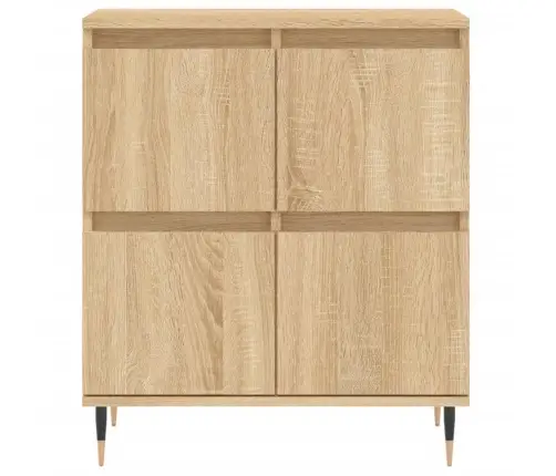 Kumodes, 3 Gab., Ozolkoka Krāsa, Inženierijas Koks Vidaxl