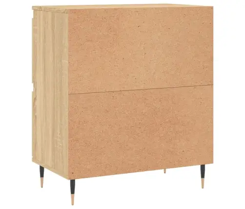 Kumodes, 3 Gab., Ozolkoka Krāsa, Inženierijas Koks Vidaxl