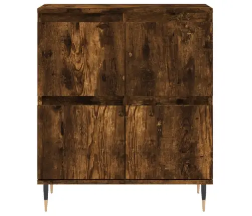 Puhvetkapid 3 Tk, Suitsutatud Tamm, Tehispuit