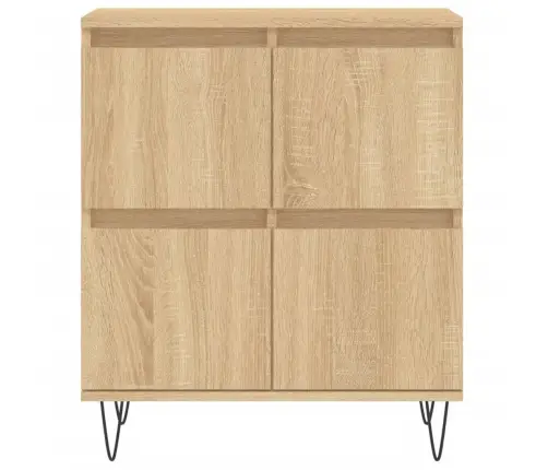 Kumodes, 3 Gab., Ozolkoka Krāsa, Inženierijas Koks Vidaxl