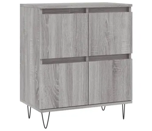 Kumodes, 3 Gab., Pelēka Ozolkoka Krāsa, Inženierijas Koks Vidaxl Kumodes, 3 Gab., Pelēka Ozolkoka Krāsa, Inženierijas Koks Vidaxl