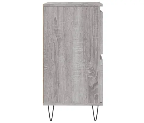 Kumodes, 3 Gab., Pelēka Ozolkoka Krāsa, Inženierijas Koks Vidaxl Kumodes, 3 Gab., Pelēka Ozolkoka Krāsa, Inženierijas Koks Vidaxl