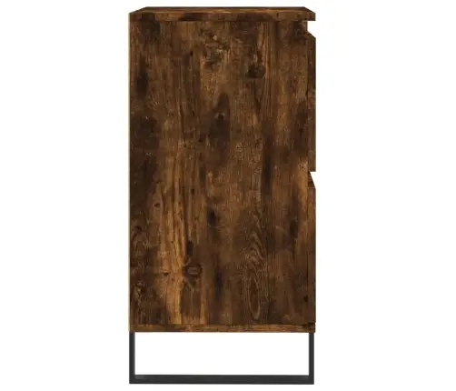 Šoninės Spintelės, 3Vnt., Dūminio Ąžuolo, Apdirbta Mediena