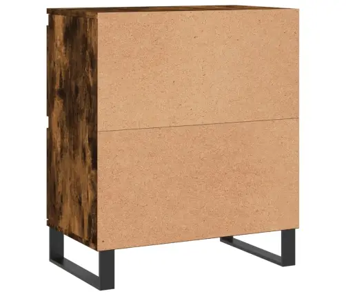 Šoninės Spintelės, 3Vnt., Dūminio Ąžuolo, Apdirbta Mediena