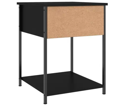 Naktsgaldiņi, 2 Gab., Melni, 44X45X58 Cm, Inženierijas Koks Vidaxl