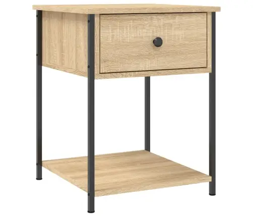 Naktiniai Staliukai, 2Vnt., Sonoma Ąžuolo, 44X45X58cm Mediena