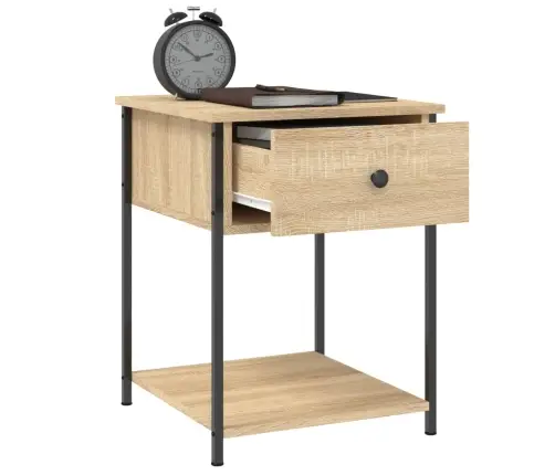 Naktiniai Staliukai, 2Vnt., Sonoma Ąžuolo, 44X45X58cm Mediena