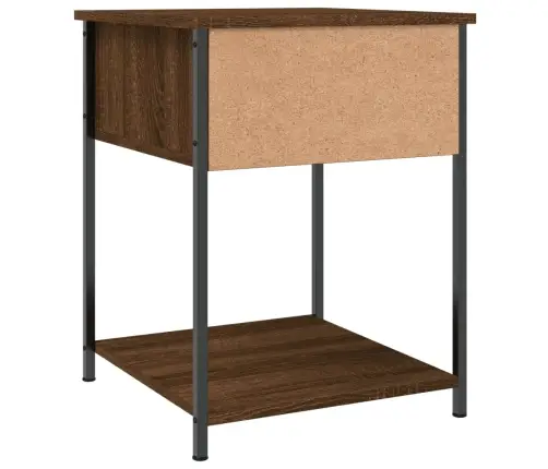 Naktsgaldiņš, Brūna Ozolkoka, 44X45X58 Cm, Inženierijas Koks Vidaxl