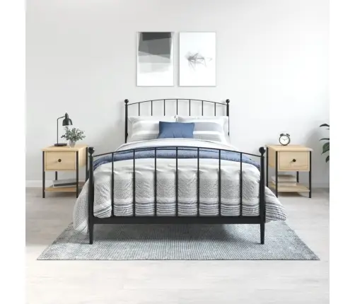 Naktsgaldiņi, 2 Gb., Ozolkoka, 34X35,5X45 Cm, Inženierijas Koks Vidaxl