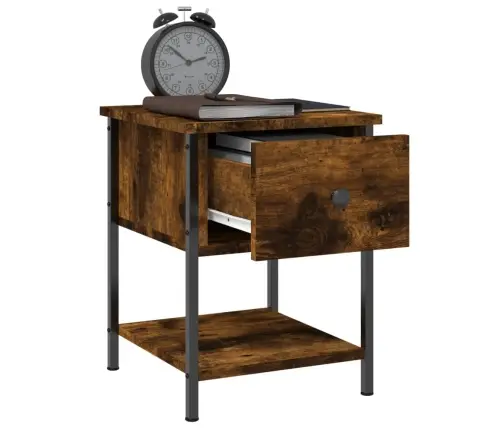 Öökapp, Suitsutatud Tamm, 34 X 35,5 X 45 cm Tehispuit