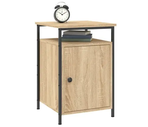 Öökapid 2 Tk, Sonoma Tamm, 40X42X60 cm Tehispuit