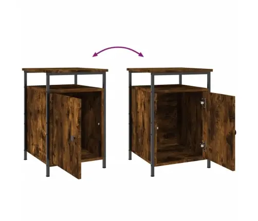 Öökapp, Suitsutatud Tamm, 40X42X60 cm Tehispuit