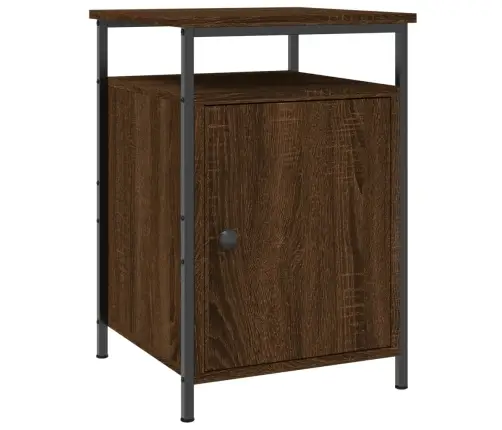 Naktsskapītis, Ozolkoka Krāsa, 40X42X60 Cm, Inženierijas Koks Vidaxl