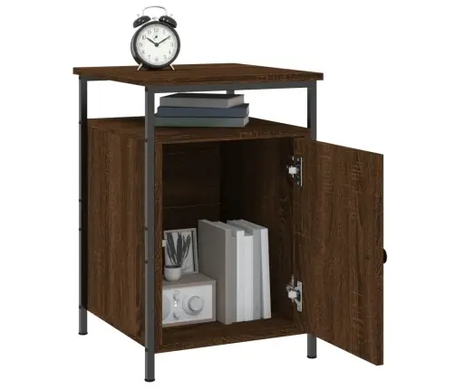 Naktsskapītis, Ozolkoka Krāsa, 40X42X60 Cm, Inženierijas Koks Vidaxl