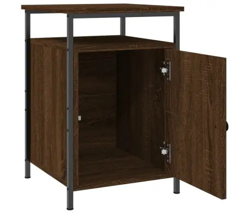 Naktsskapītis, Ozolkoka Krāsa, 40X42X60 Cm, Inženierijas Koks Vidaxl