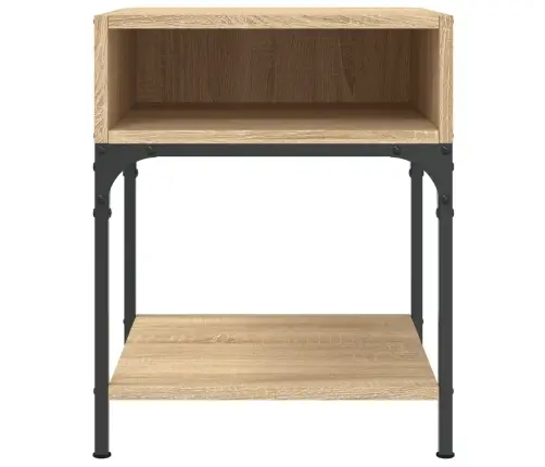 Naktsgaldiņi, 2 Gab., Ozolkoka, 40X41X50 Cm, Inženierijas Koks Vidaxl