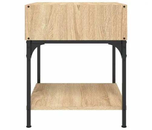 Naktsgaldiņi, 2 Gab., Ozolkoka, 40X41X50 Cm, Inženierijas Koks Vidaxl