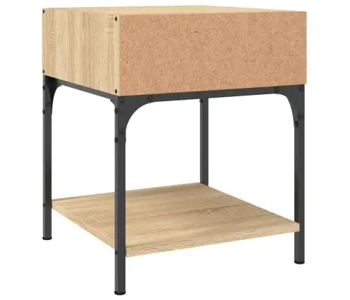 Naktsgaldiņi, 2 Gab., Ozolkoka, 40X41X50 Cm, Inženierijas Koks Vidaxl