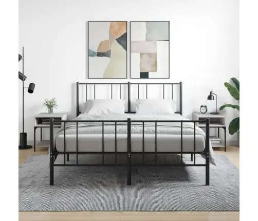 Naktsgaldiņi, 2 Gab., Pelēki, 40X41X50 Cm, Inženierijas Koks Vidaxl