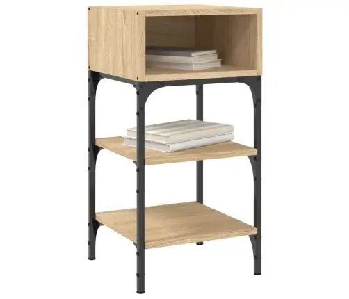 Naktsgaldiņi, 2 Gb., Ozolkoka, 35X34,5X70 Cm, Inženierijas Koks Vidaxl