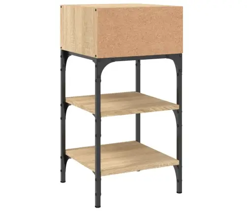 Naktsgaldiņi, 2 Gb., Ozolkoka, 35X34,5X70 Cm, Inženierijas Koks Vidaxl