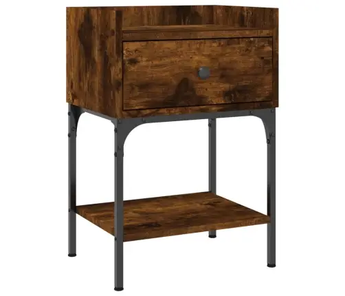 Naktsgaldiņš, Ozolkoka, 40,5X31X60 Cm, Inženierijas Koks Vidaxl