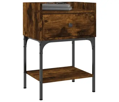 Naktsgaldiņš, Ozolkoka, 40,5X31X60 Cm, Inženierijas Koks Vidaxl