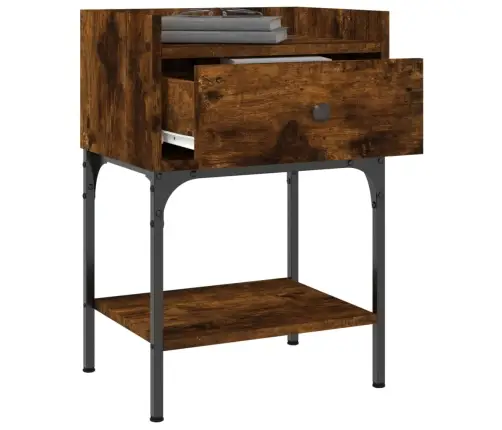 Naktsgaldiņš, Ozolkoka, 40,5X31X60 Cm, Inženierijas Koks Vidaxl