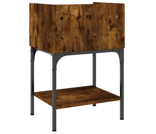 Naktsgaldiņš, Ozolkoka, 40,5X31X60 Cm, Inženierijas Koks Vidaxl