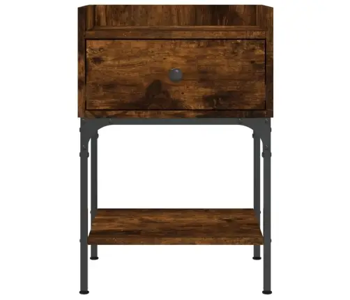 Naktsskapīši, 2 Gb., Ozolkoka, 40,5X31X60 Cm, Inženierijas Koks Vidaxl