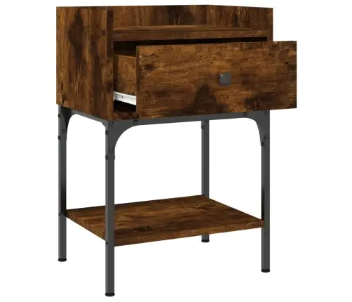 Naktsskapīši, 2 Gb., Ozolkoka, 40,5X31X60 Cm, Inženierijas Koks Vidaxl