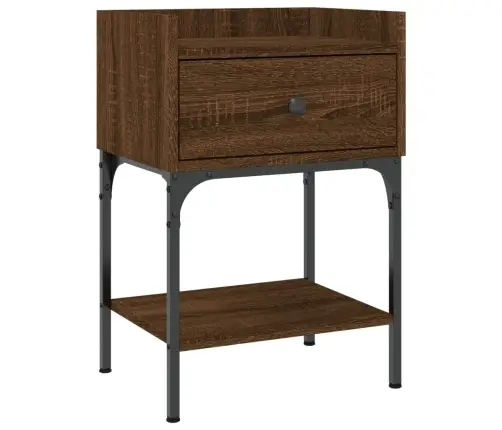 Naktsgaldiņi, Ozolkoka, 2 Gb., 40,5X31X60 Cm, Inženierijas Koks Vidaxl