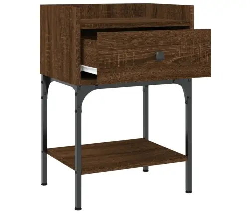 Naktsgaldiņi, Ozolkoka, 2 Gb., 40,5X31X60 Cm, Inženierijas Koks Vidaxl