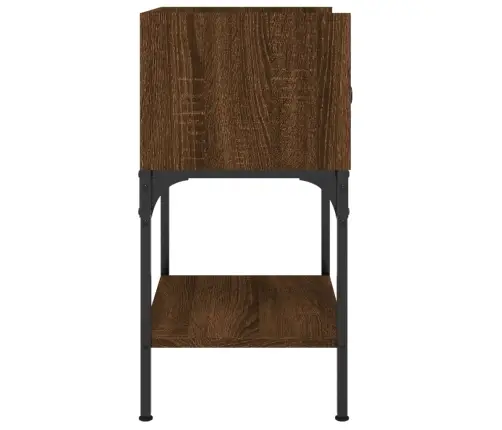 Naktsgaldiņi, Ozolkoka, 2 Gb., 40,5X31X60 Cm, Inženierijas Koks Vidaxl