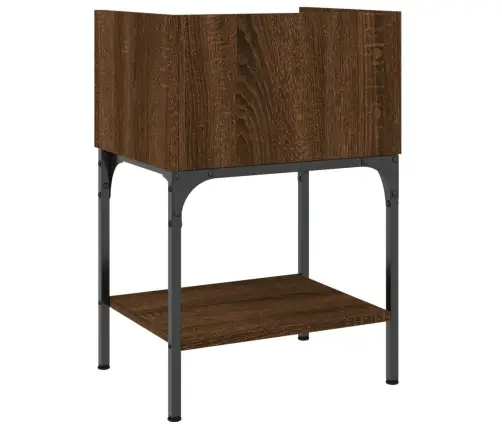 Naktsgaldiņi, Ozolkoka, 2 Gb., 40,5X31X60 Cm, Inženierijas Koks Vidaxl