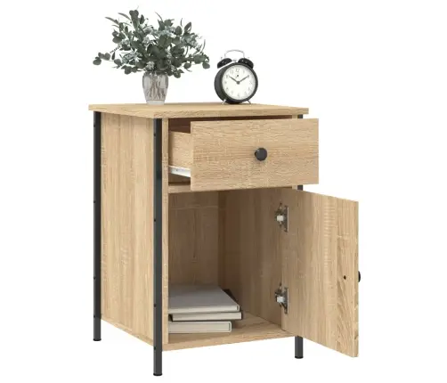 Naktsskapīši, 2 Gb., Koka Krāsa, 40X42X60 Cm, Inženierijas Koks Vidaxl