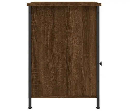 Naktinės Spintelės, 2Vnt., Rudos Ąžuolo, 40X42X60cm Mediena