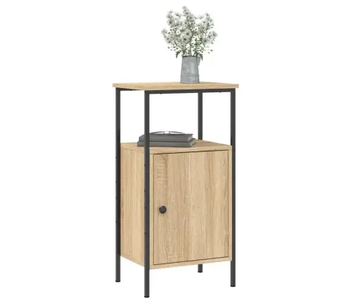 Naktsskapīši, 2 Gb., Koka Krāsa, 41X31X80 Cm, Inženierijas Koks Vidaxl