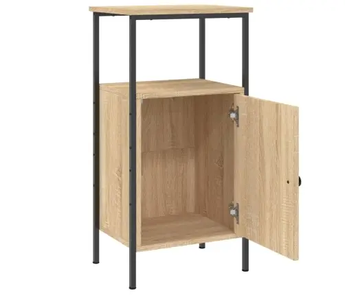 Naktsskapīši, 2 Gb., Koka Krāsa, 41X31X80 Cm, Inženierijas Koks Vidaxl