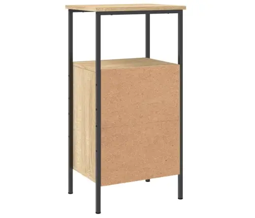 Naktsskapīši, 2 Gb., Koka Krāsa, 41X31X80 Cm, Inženierijas Koks Vidaxl