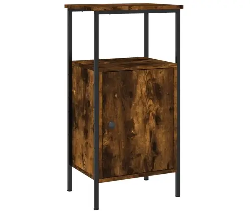 Naktsskapīši, 2 Gab., Ozolkoka, 41X31X80 Cm, Inženierijas Koks Vidaxl