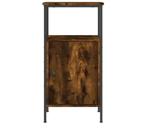 Naktsskapīši, 2 Gab., Ozolkoka, 41X31X80 Cm, Inženierijas Koks Vidaxl