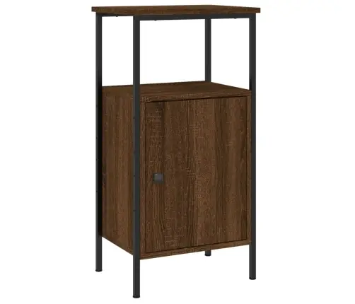 Naktsskapītis, Ozolkoka Krāsa, 41X31X80 Cm, Inženierijas Koks Vidaxl