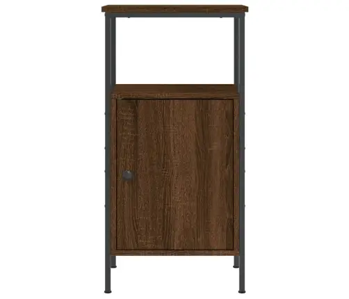 Naktsskapītis, Ozolkoka Krāsa, 41X31X80 Cm, Inženierijas Koks Vidaxl