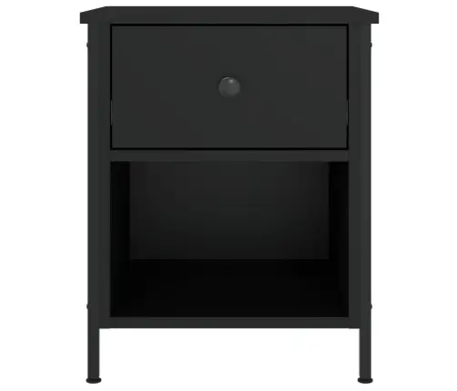 Öökapid 2 Tk, Must, 40 X 42 X 50 cm Tehispuit