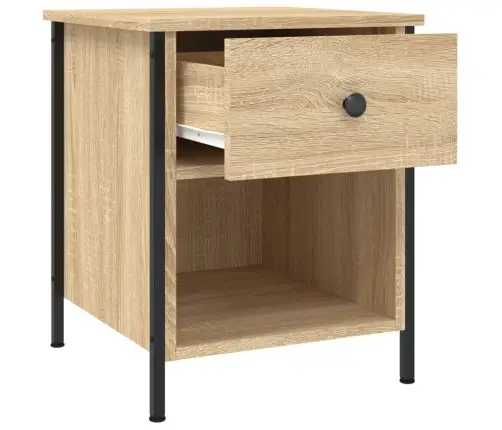 Naktsskapīši, 2 Gab., Ozolkoka, 40X42X50 Cm, Inženierijas Koks Vidaxl