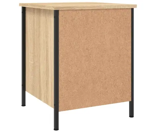 Naktsskapīši, 2 Gab., Ozolkoka, 40X42X50 Cm, Inženierijas Koks Vidaxl