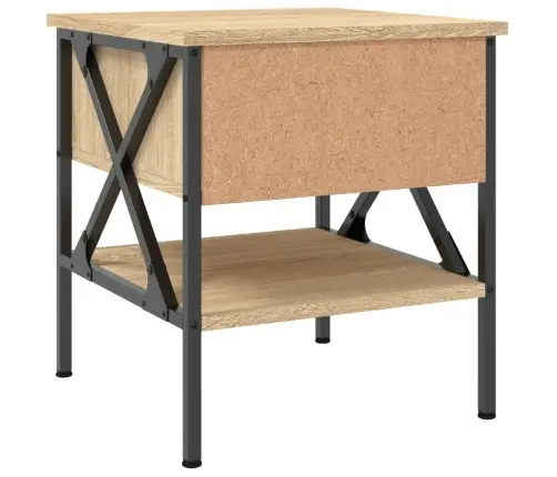 Naktsgaldiņš, Ozolkoka, 40X42X45 Cm, Inženierijas Koks Vidaxl